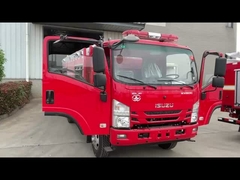 ISUZU Bosbrandweerwagen 4x4 2500L Rood Kleur Multifunctioneel