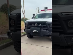 Howo Fire Fighting Light Rescue Brandweerwagen 228KW 4x2 met 5 ton kraan