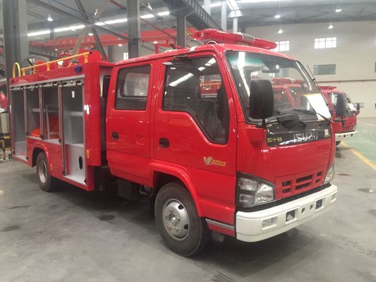ISUZU 4x2 Small Forest Fire Truck Diesel Type With 2000L Water Tank