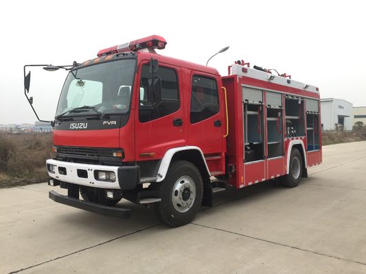 ISUZU 6 TON City Main Foam Fire Truck 177kw motor