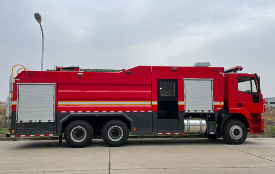 IVECO 10T Fire Dept Rescue Trucks With Water Foam Multifunction
