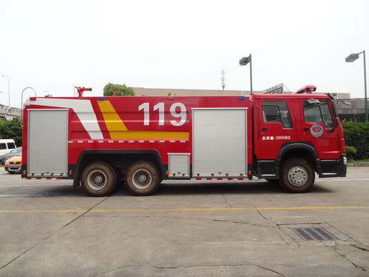 6x4 HEAVY Water Foam Fire Truck 15000L Capacity For Fire Fighting