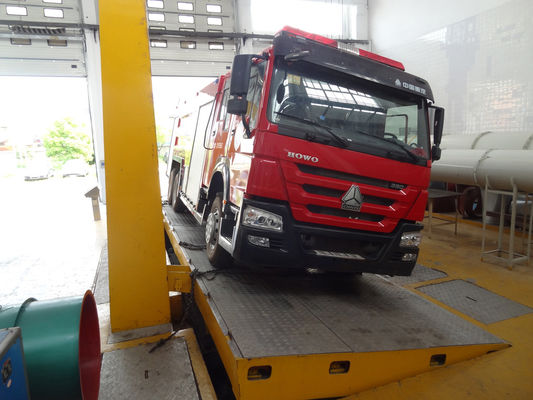 HOWO 375KW Heavy Duty Fire Truck 10 Wheeled 15000L Capacity