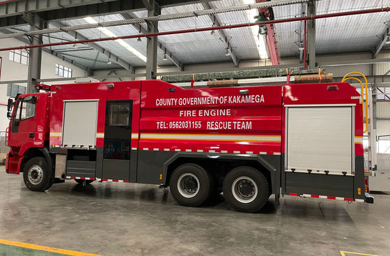 IVECO 10T Rapid Rescue Fire Engine With Water Foam Multifunctional
