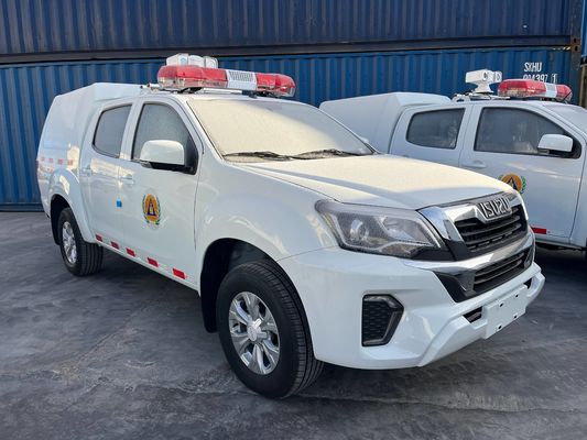 Pickup kleine noodredding brandweerwagen met cabine capaciteit 2-6 en brandbestrijding mogelijkheden